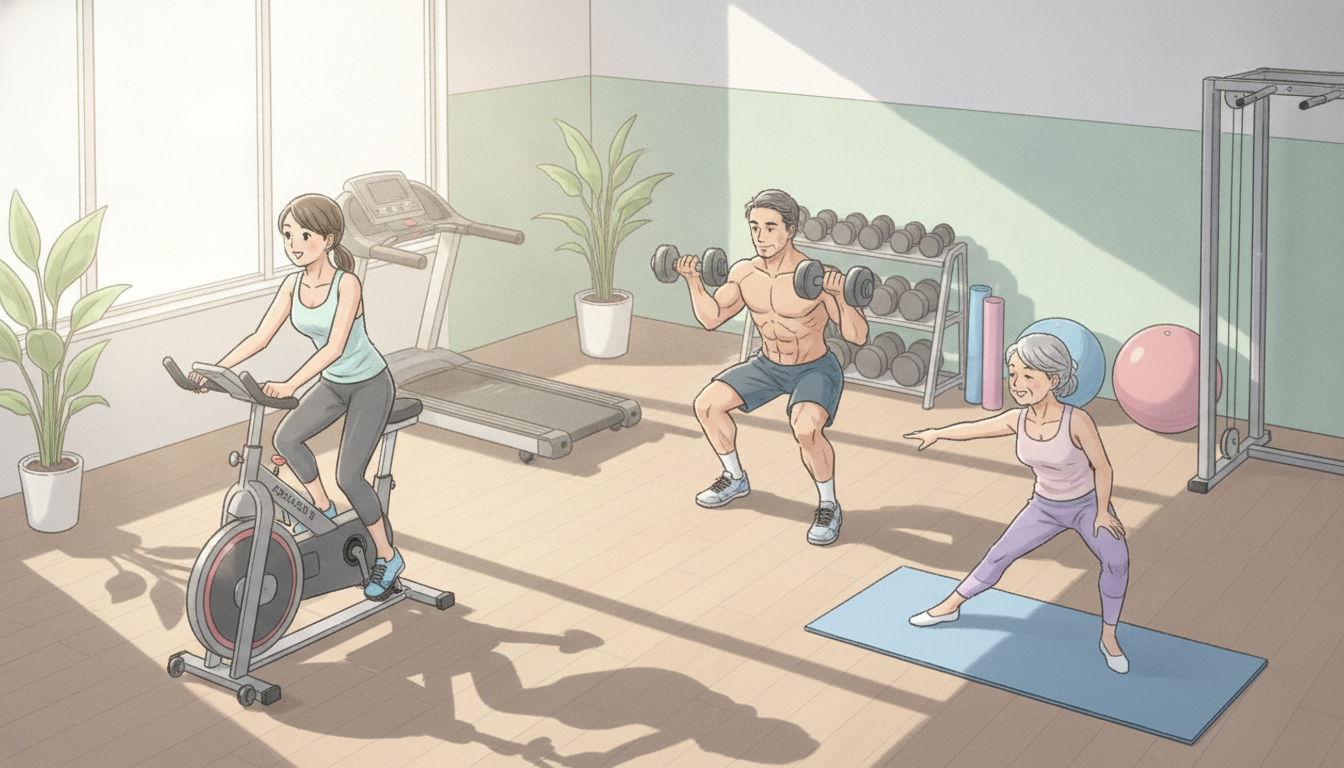 目的別・年代別に見る安いジムの選び方