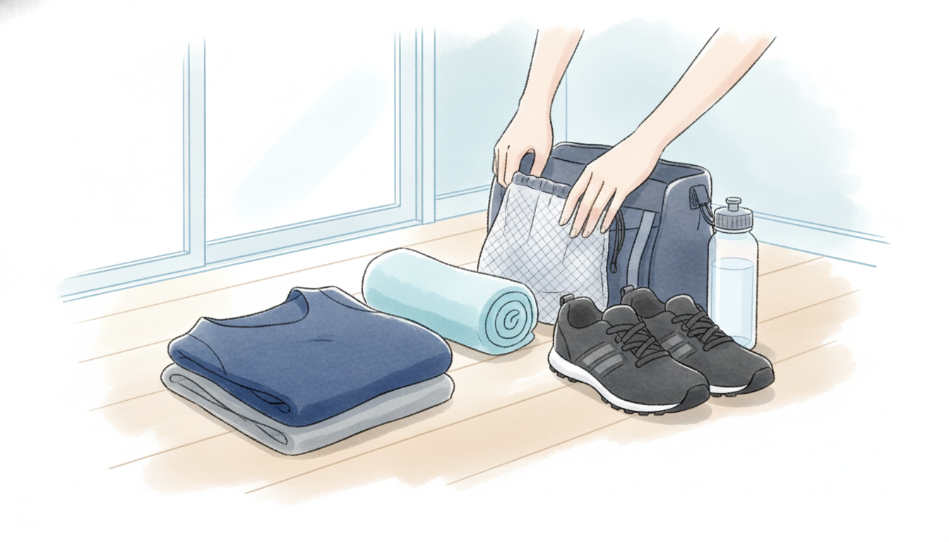 初回までに準備するもの・服装・持ち物